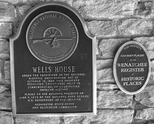 National & City Historic Registration plaques